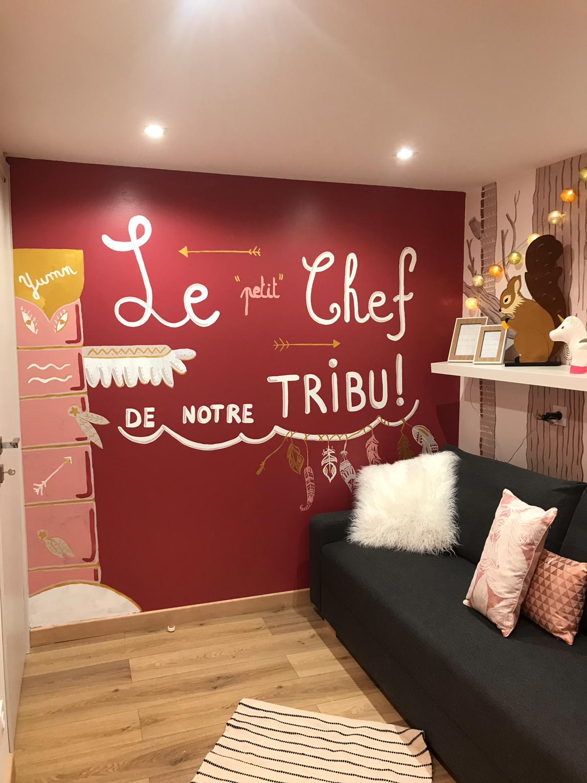 Chambre d'enfant, Ambiance indienne, Pauline Rudolf, Architecte d'intérieur, région de Lyon