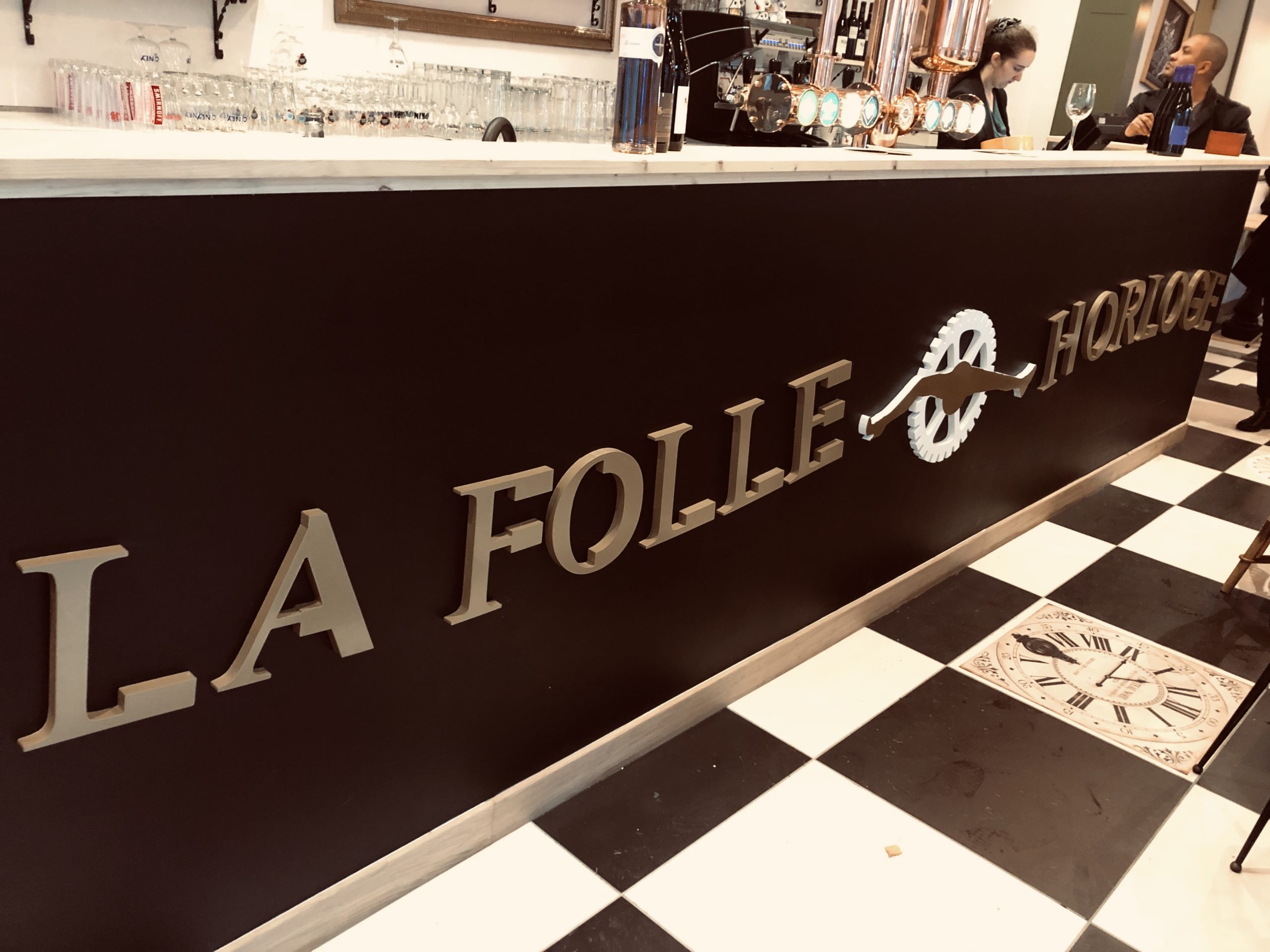 La folle Horloge, bar, Lyon 3,Pauline Rudolf, Architecte d'intérieur, région de Lyon