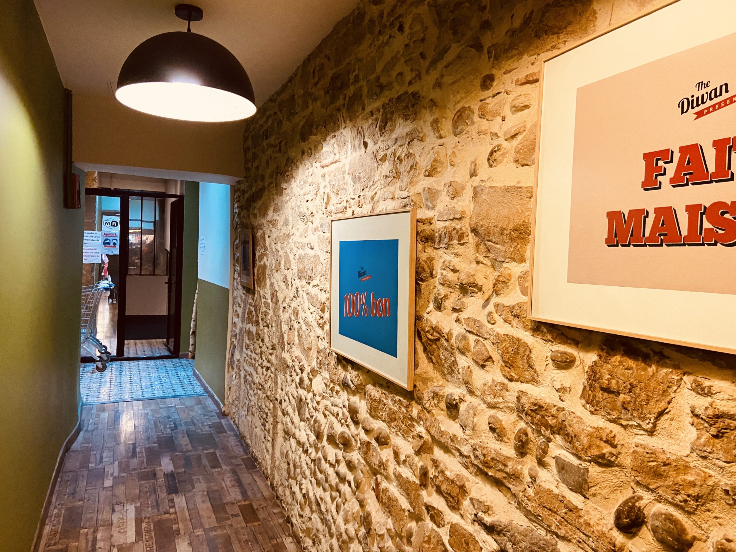 Projet restaurant Lyon Diwan, Pauline Rudolf, architecte d'intérieur Lyon France