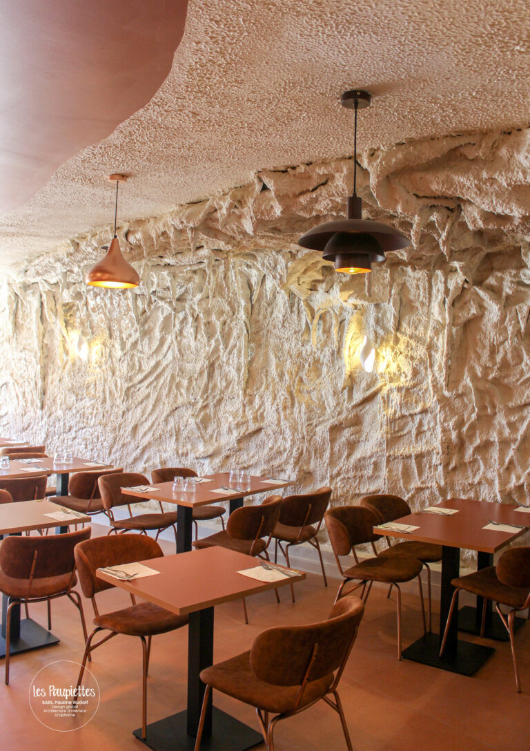 Sarl-Pauline Rudolf les Paupiettes architecture interieur graphisme design decoration lyon rhone alpes restaurant libanais tassin la demie lune Jeita