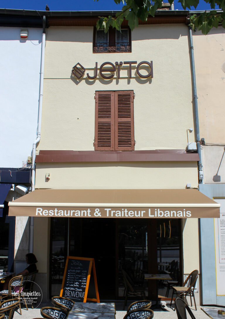 Sarl-Pauline Rudolf les Paupiettes architecture interieur graphisme design decoration lyon rhone alpes restaurant libanais tassin la demie lune Jeita