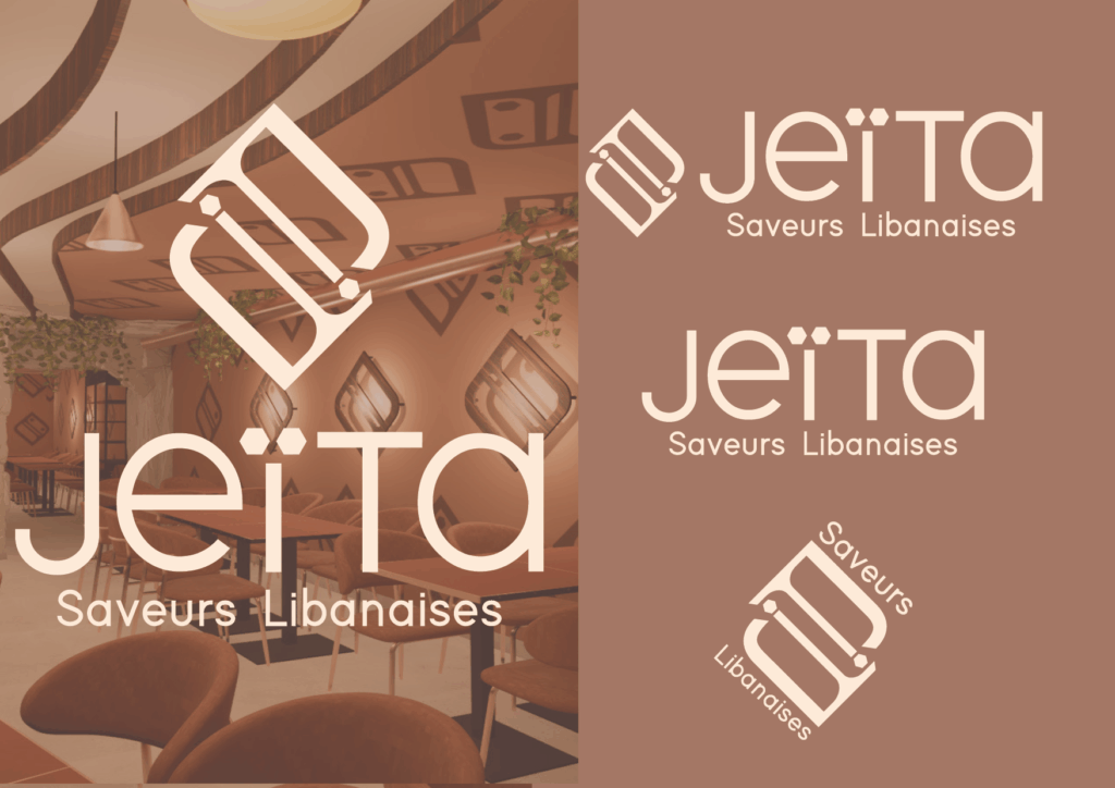 Jeita sarl pauline rudolf architecture graphisme restaurant libanais