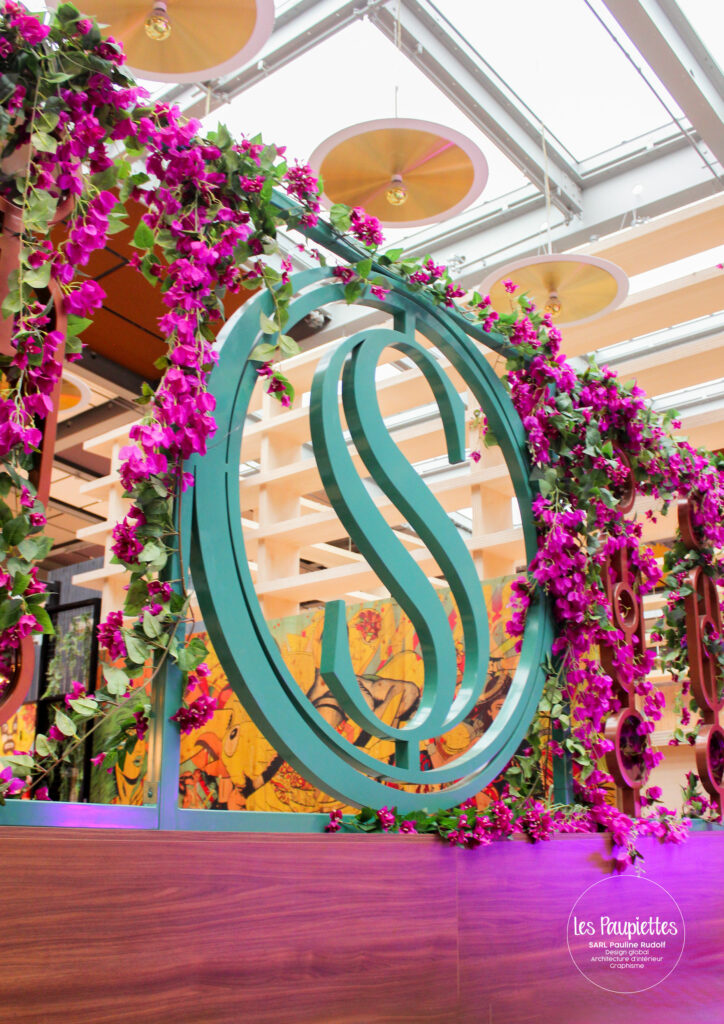 SARL Les Paupiettes Pauline Rudolf architecture interieur graphisme Sesam by litani centre commercial la part-dieu westfield restaurant libanais sur place a emporter
