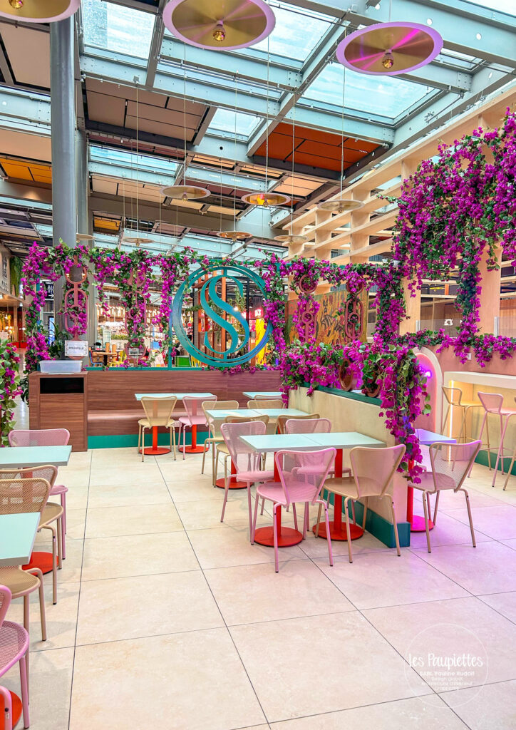 SARL Les Paupiettes Pauline Rudolf architecture interieur graphisme Sesam by litani centre commercial la part-dieu westfield restaurant libanais sur place a emporter
