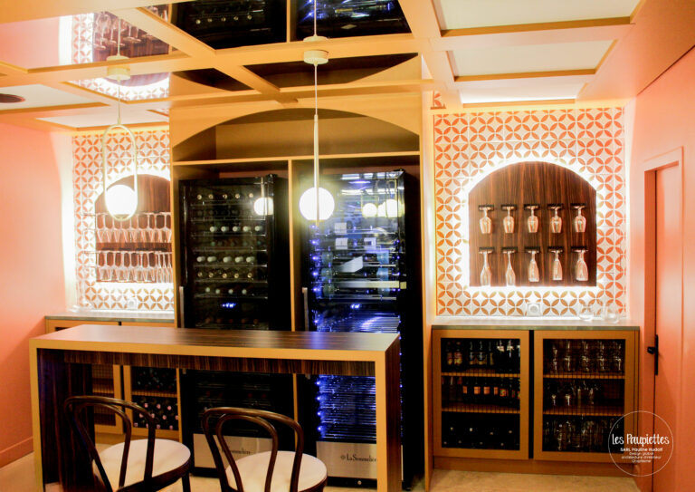 SARL Pauline Rudolf Les paupiettes architecture intérieure graphisme restaurant hotel la ville borgo champagne aux mont d'or lyon