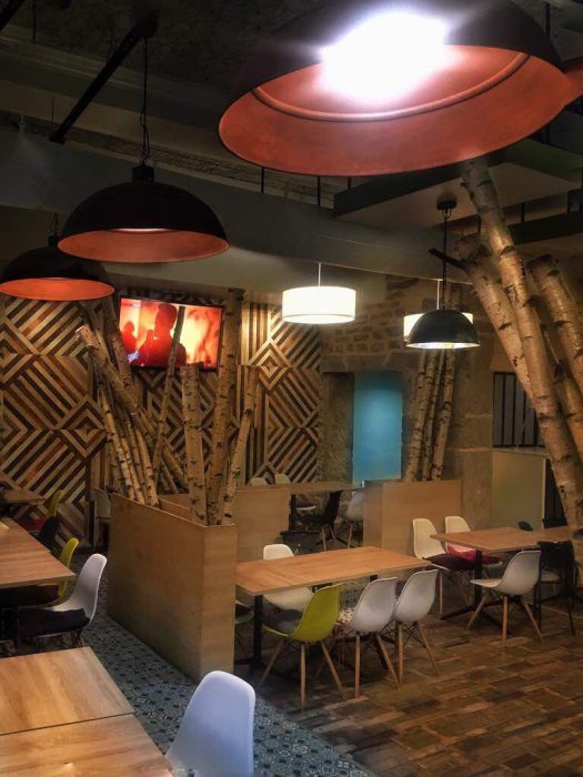 Projet restaurant Lyon Diwan, Pauline Rudolf, architecte d'intérieur Lyon France