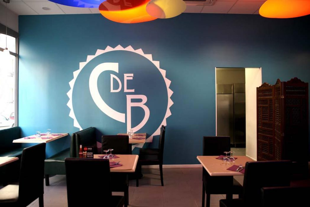 Aménagement Comptoir de Beyrouth Traiteur Restaurant Lyon3, Pauline Rudolf, architecte d'intérieur Lyon France